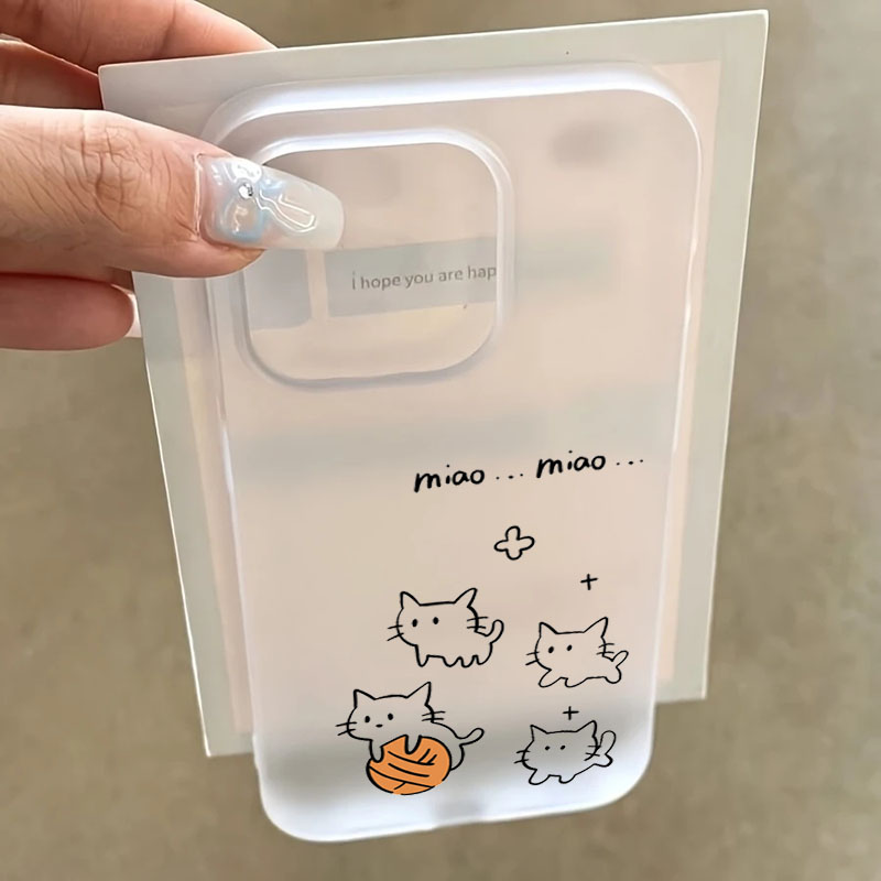 Phone Cases Cat - Чехол для телефона с милым черным