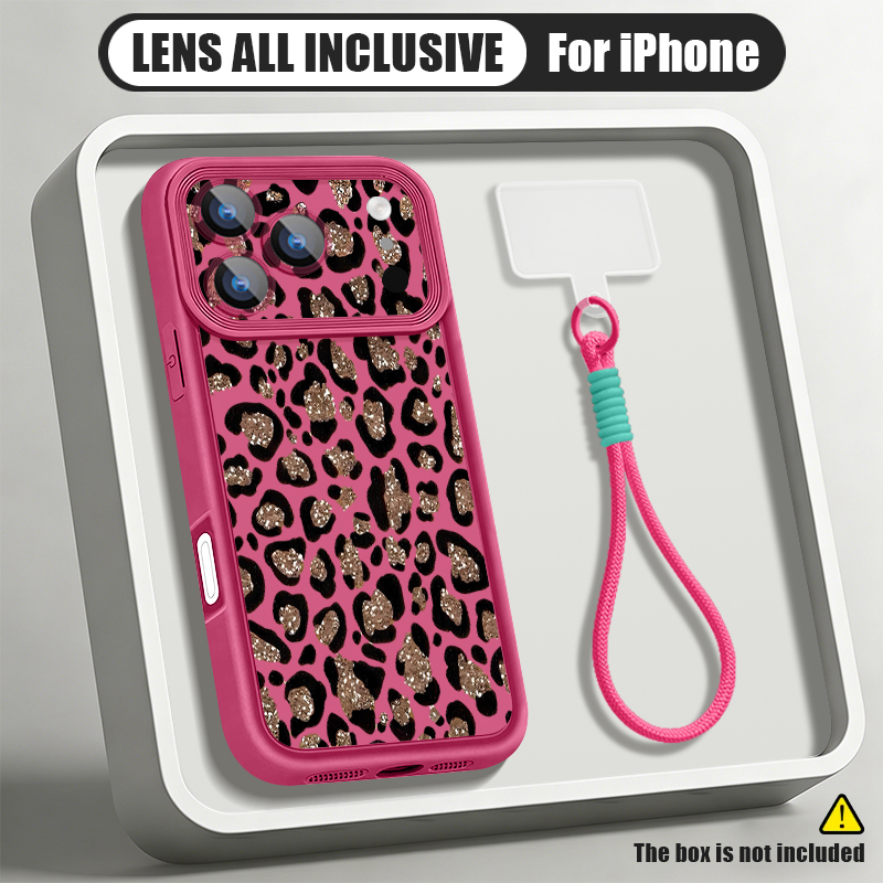 Phone Cases Brown - Коричневый чехол для телефона с леопардовым