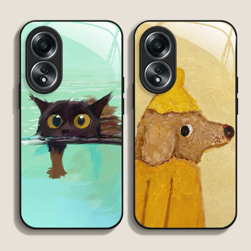 Phone Cases Realme - Чехол для телефона из закаленного стекла