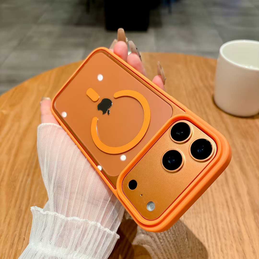 Phone Cases Orange - Оранжевый магнитный чехол для Magsafe IPhone