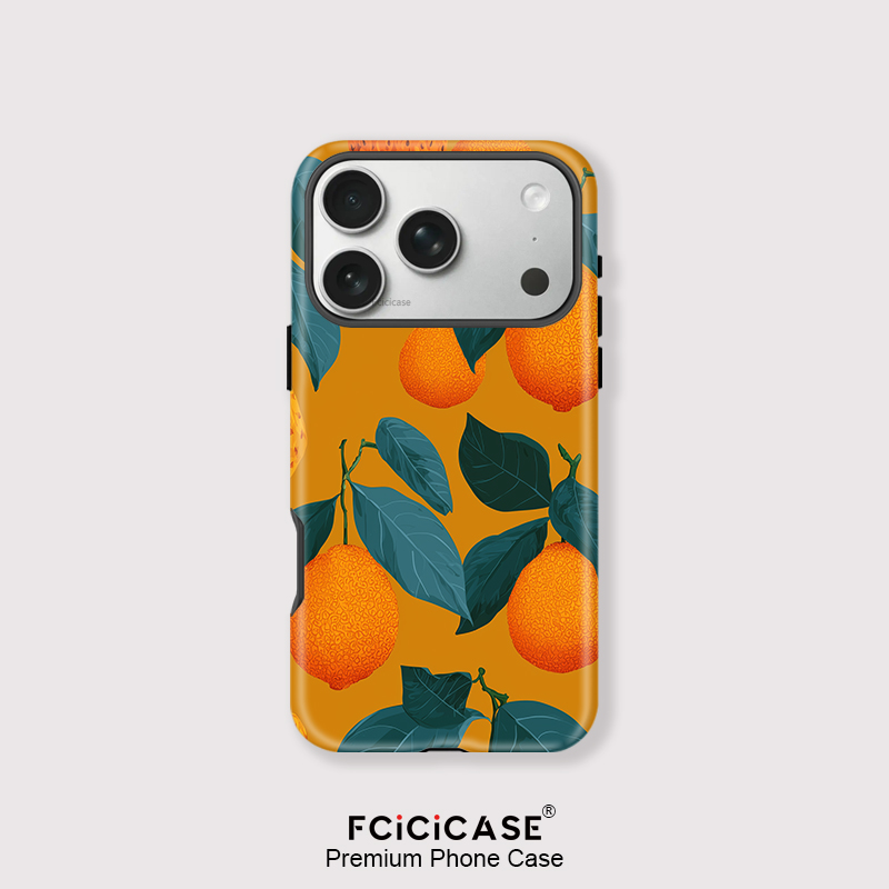 Phone Cases Orange - Чехол Fcicicase для iPhone 17 16