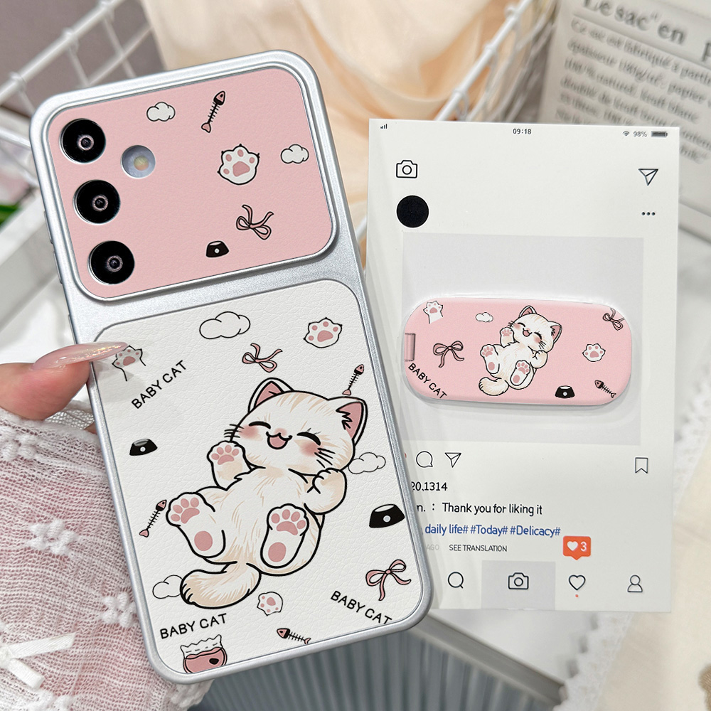 Phone Cases Cat - Милый мультяшный чехол для телефона Samsung
