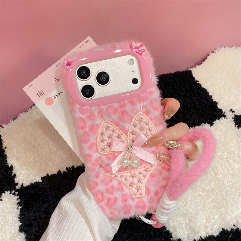 Phone Cases For Iphone 11 - Роскошный плюшевый чехол для телефона с
