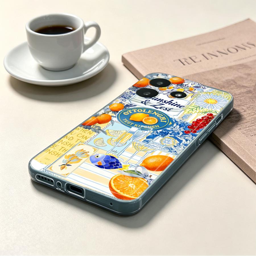 Phone Cases Orange - Мягкий чехол для телефона с изображением