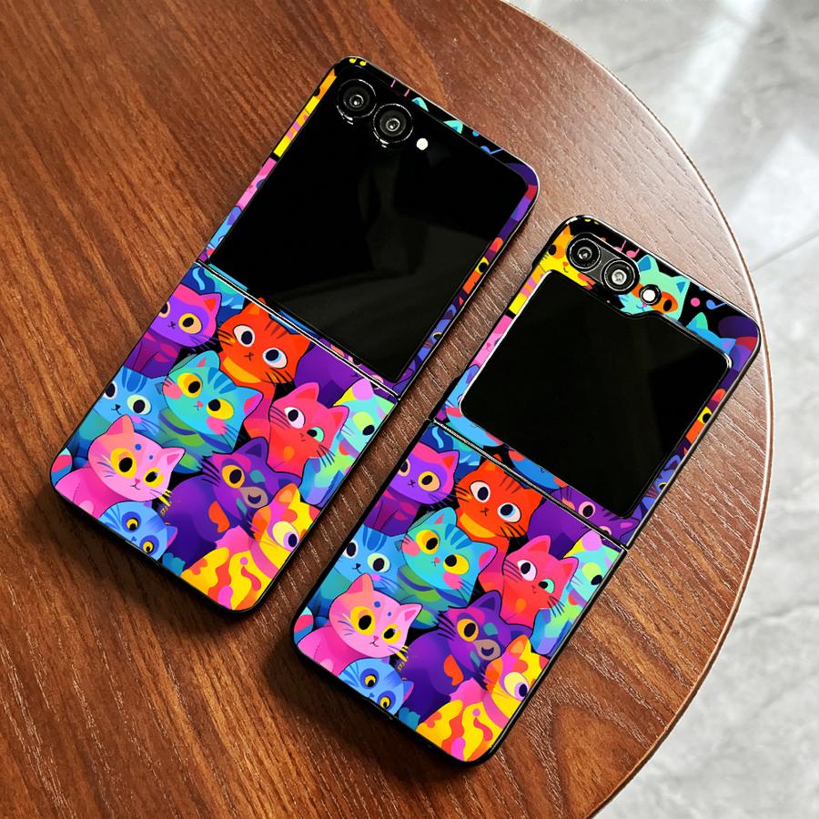 Phone Cases Cat - Чехол-накладка Full Cover Cat для Samsung