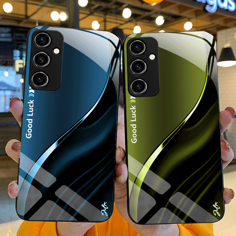 Phone Cases Realme - Жесткий чехол из закаленного стекла для