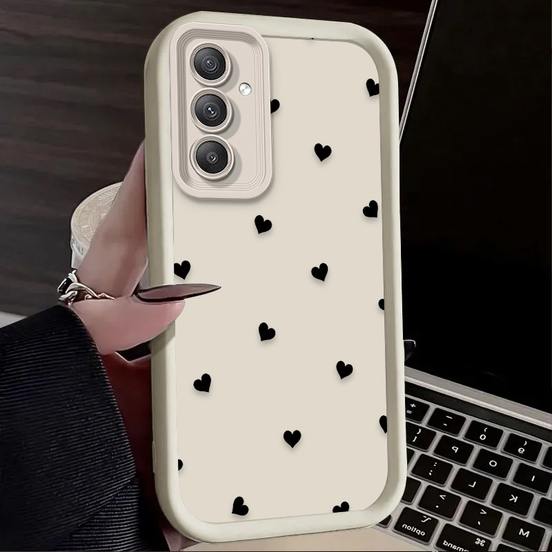 Черный чехол с сердечками и ба – обзор и цена Phone Cases Samsung