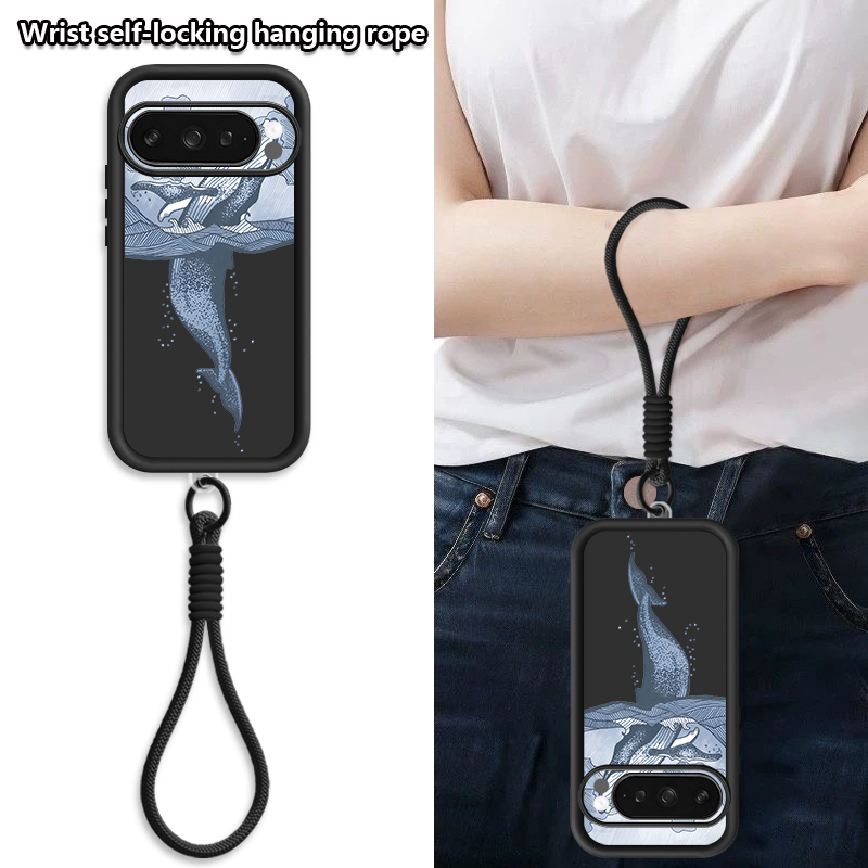 Чехол-ремешок с принтом китов- – обзор и цена Phone Cases Google Pixel 10