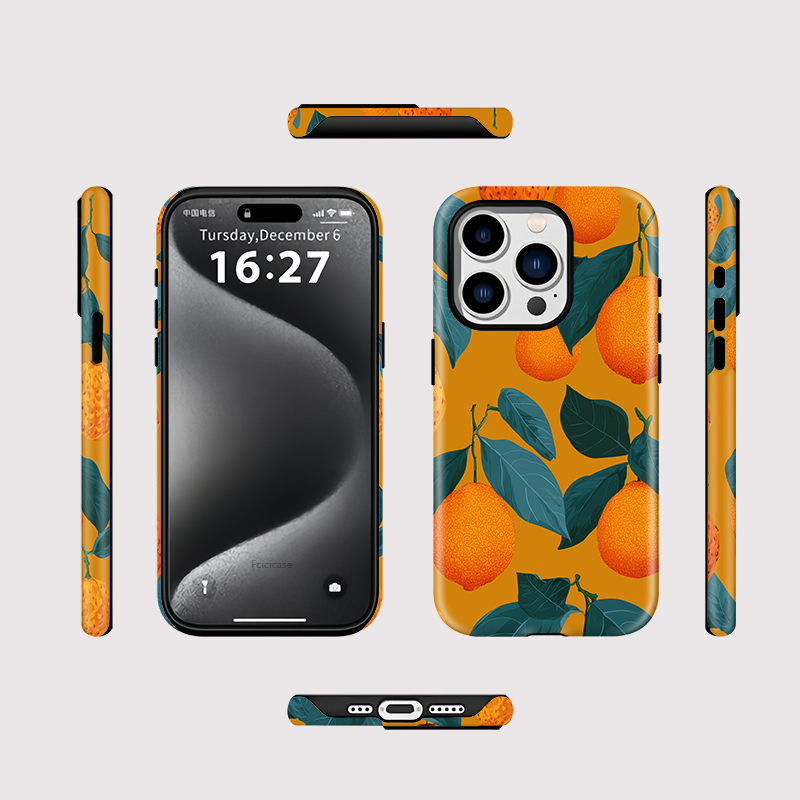 Чехол Fcicicase для iPhone 17  – обзор и цена Phone Cases Orange