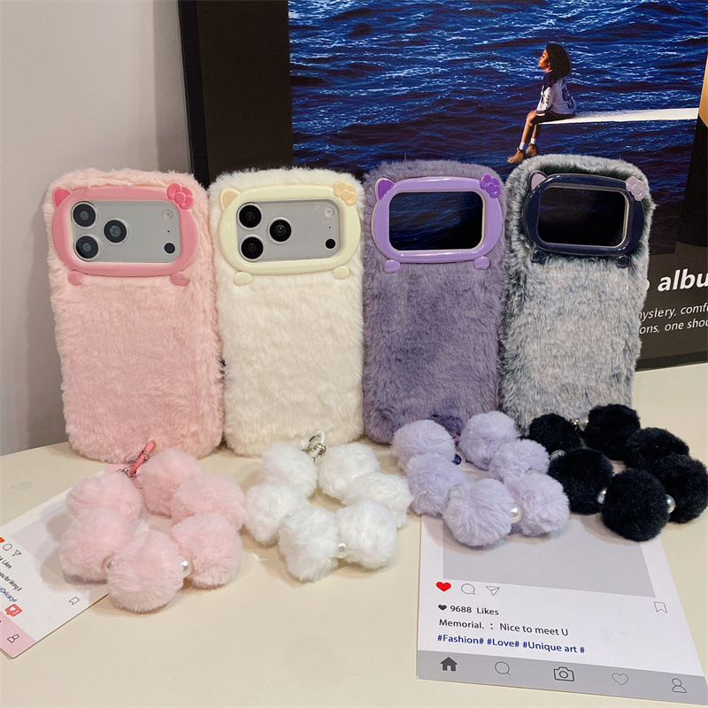 Роскошный однотонный плюшевый  – обзор и цена Phone Cases For Iphone 11
