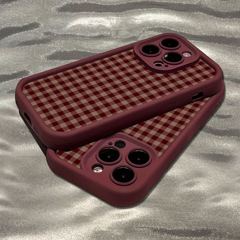 Винно-красный винтажный чехол  – обзор и цена Phone Cases Brown