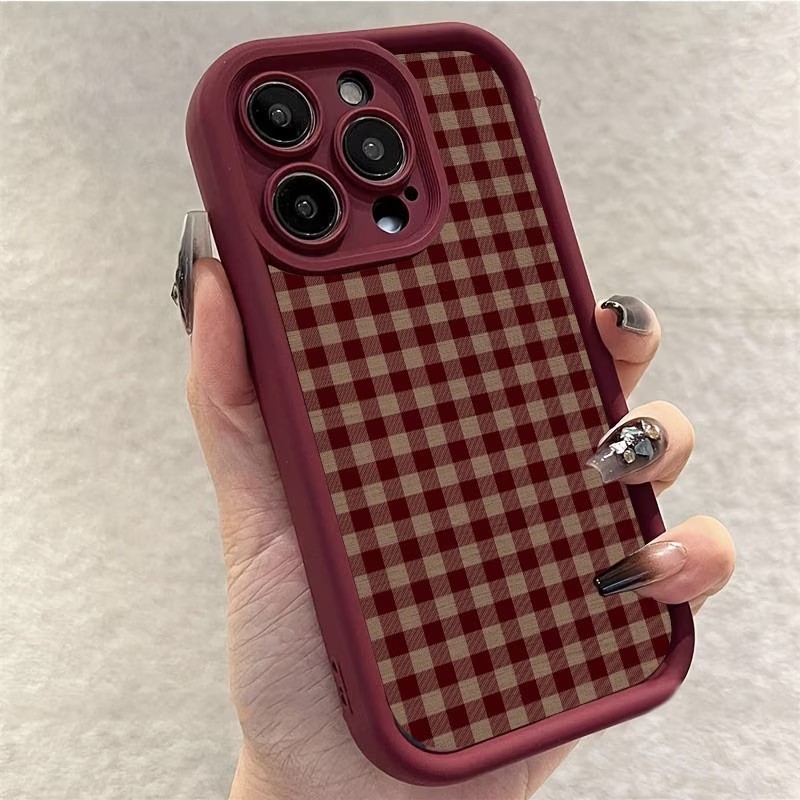 Винно-красный винтажный чехол  – обзор и цена Phone Cases Brown