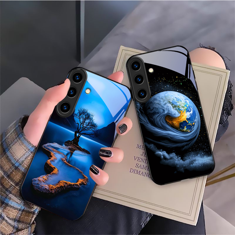 Черный стеклянный чехол для те – обзор и цена Phone Cases Orange