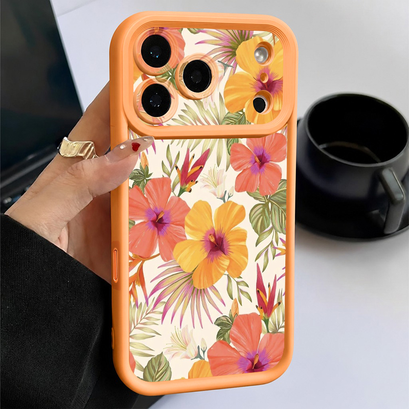 Противоударный мягкий силиконо – обзор и цена Phone Cases Orange