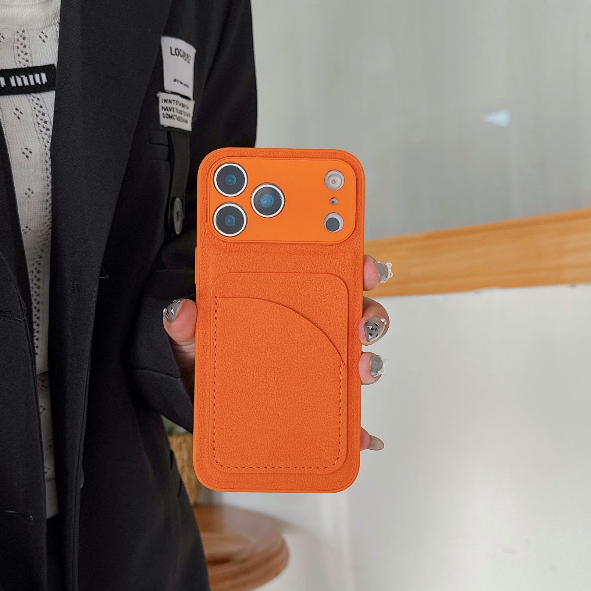 Кожаный чехол-кошелек оранжево – обзор и цена Phone Cases Orange