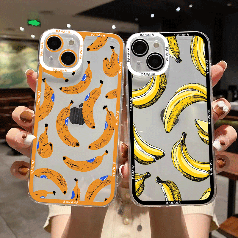 Забавный прозрачный чехол для  – обзор и цена Phone Cases Yellow