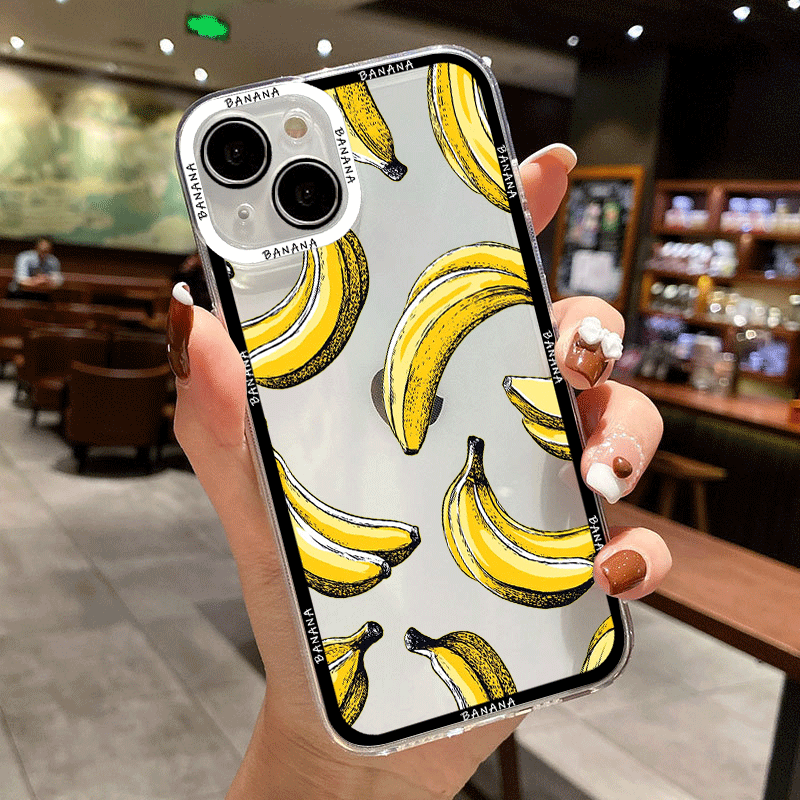 Забавный прозрачный чехол для  – обзор и цена Phone Cases Yellow