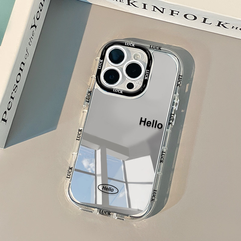 Простой чехол-зеркало с надпис – обзор и цена Phone Cases Websites